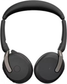 Jabra Evolve2 65 Flex Headset Stereo Wireless Bluetooth 98.4 ft 20 Hz 20  kHz On ear Binaural Supra aural MEMS Technology Noise Cancelling Microphone  Noise Canceling - Office Depot