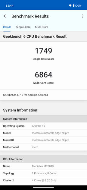 Benchmarks