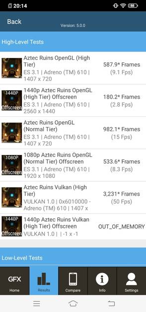 Graphics Benchmark