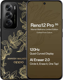OPPO Reno12 Pro Manish Malhotra Limited Edition