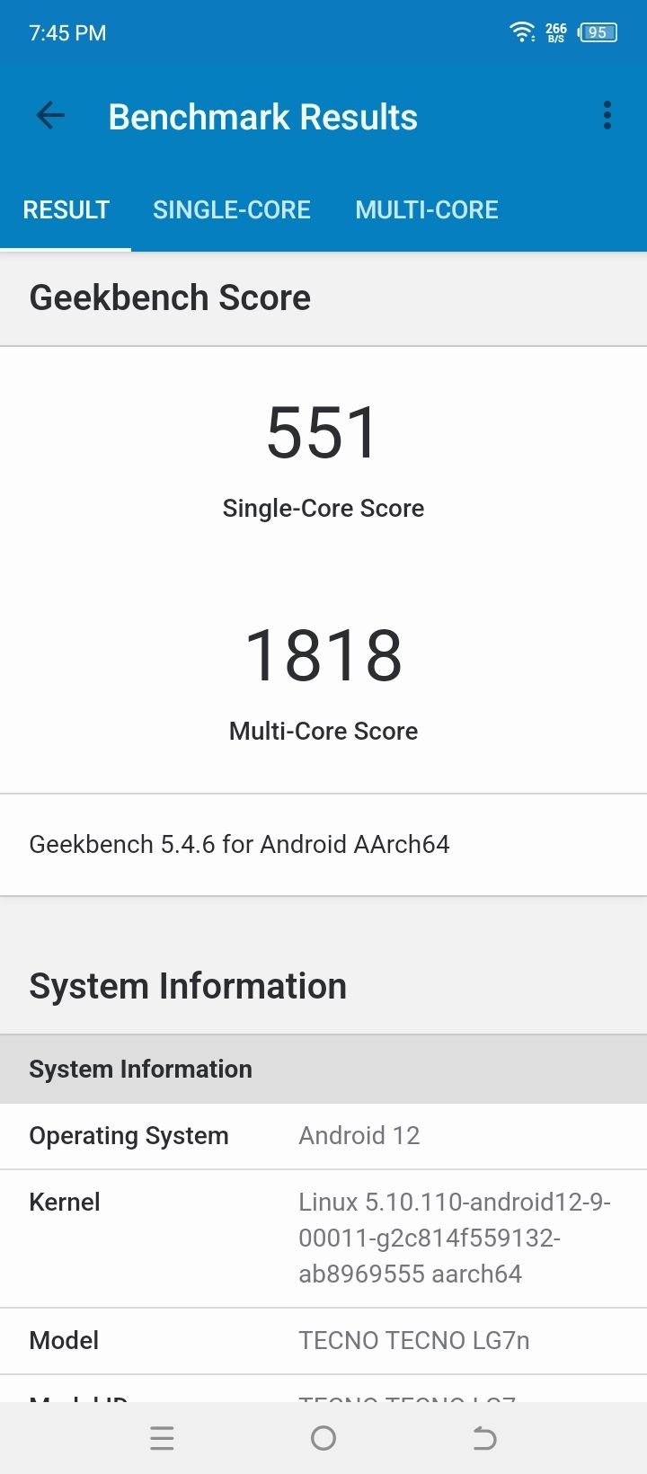 Benchmarks