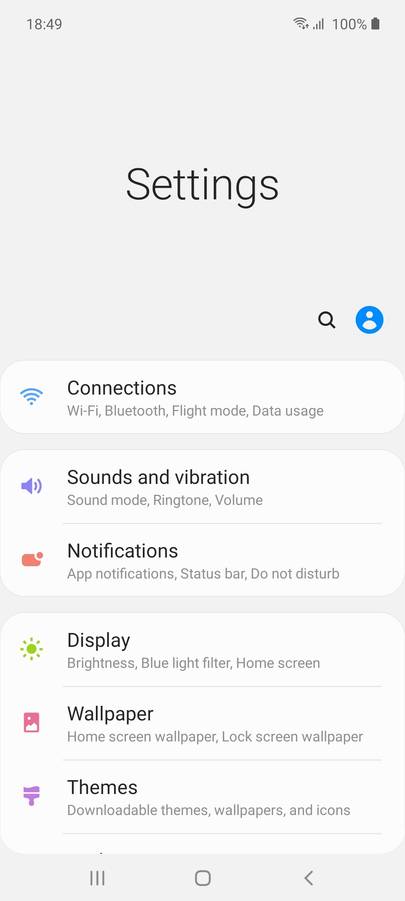 samsung a71 lock screen