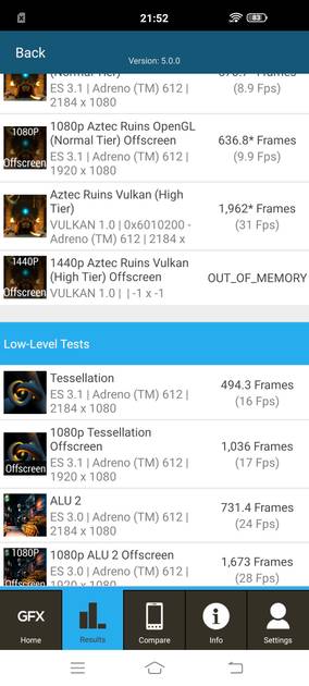 Graphics Benchmark