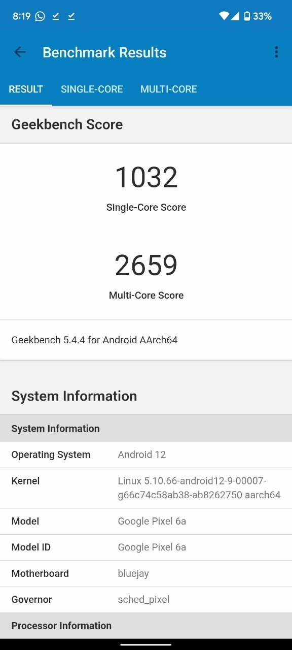 Benchmarks