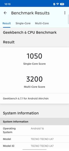 Benchmarks