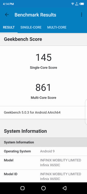 Geekbench5 Benchmark