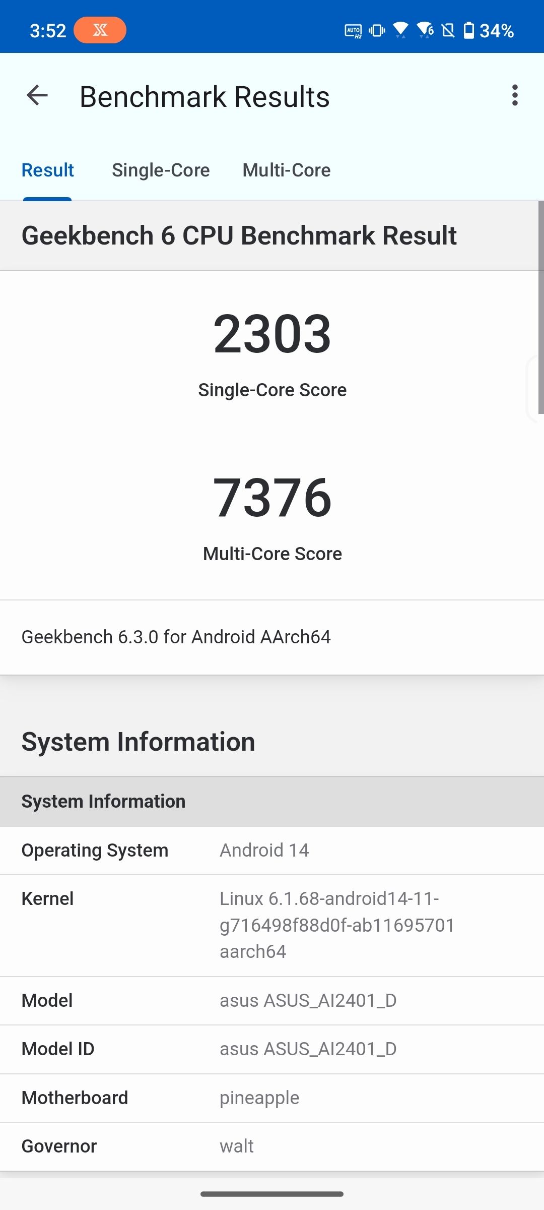 Benchmarks