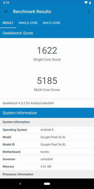 Benchmarks