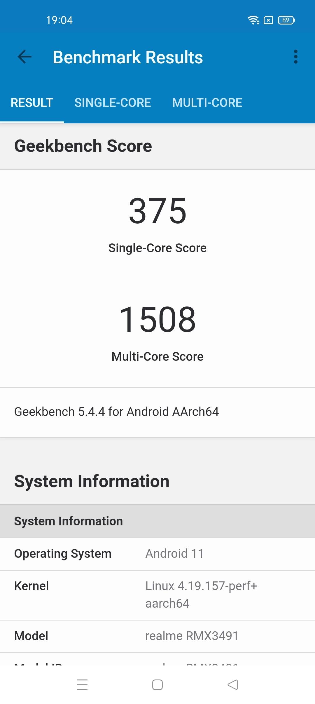 Benchmarks