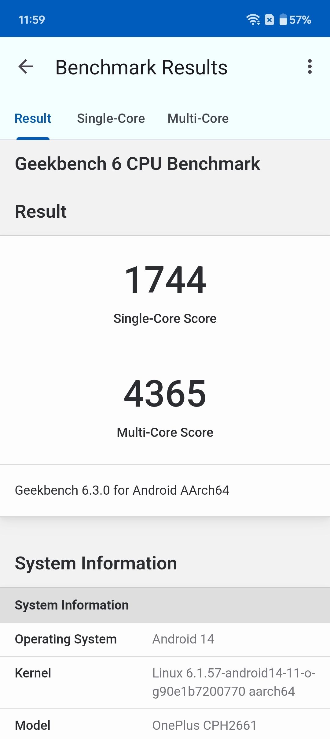 Benchmarks