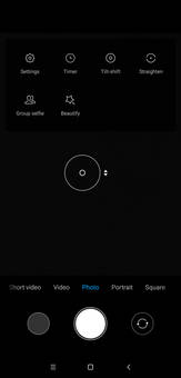 Camera Modes