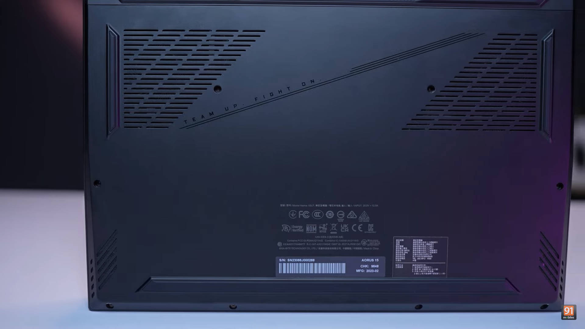 Gigabyte AORUS 15 9KF Laptop (Core i5 12th Gen/8 GB/512 GB SSD/Windows 11/8 GB)