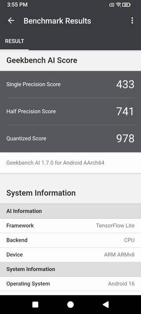 GeekBench AI