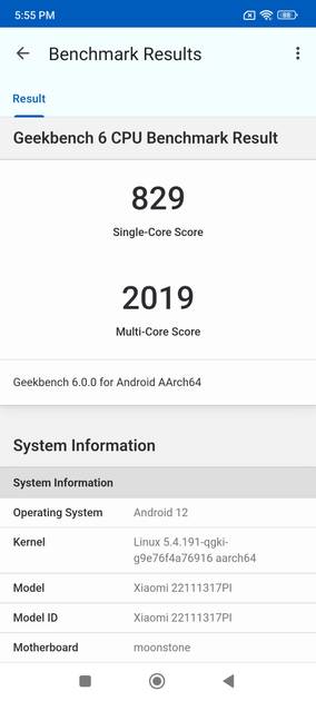 Geekbench6 Benchmark