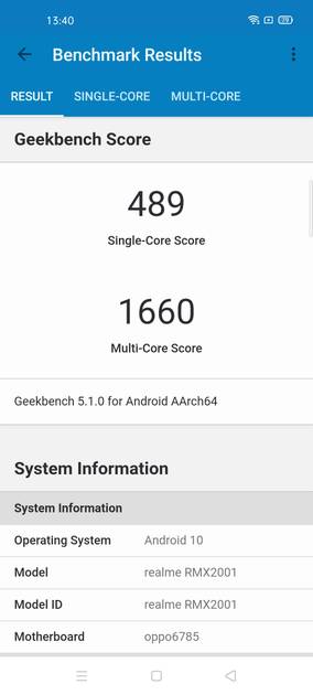 Geekbench5 Benchmark