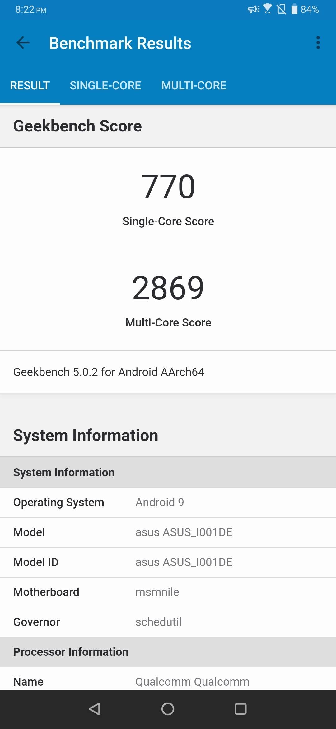 Benchmarks