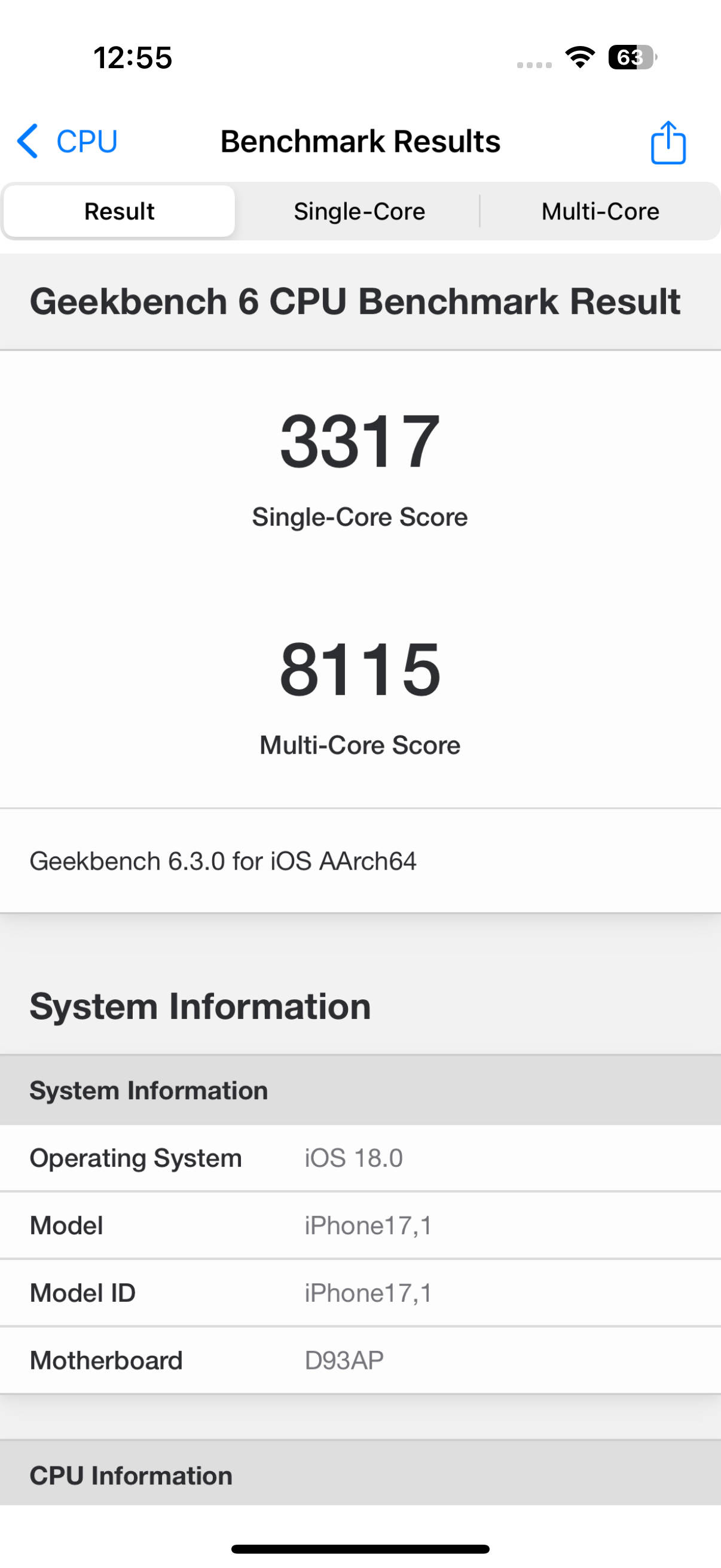 Benchmarks