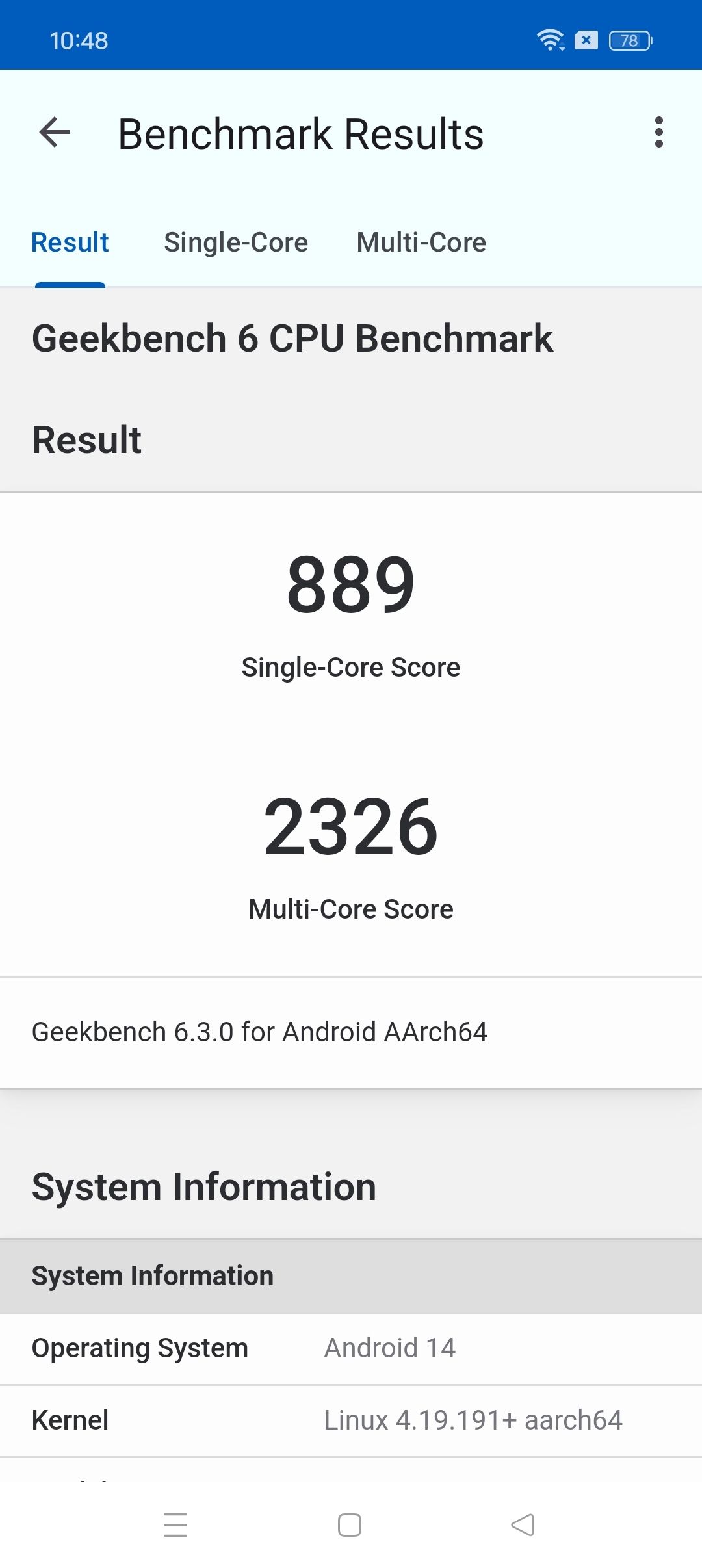 Benchmarks