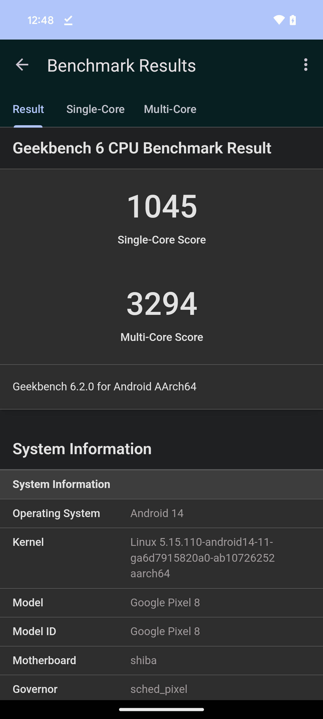 Benchmarks