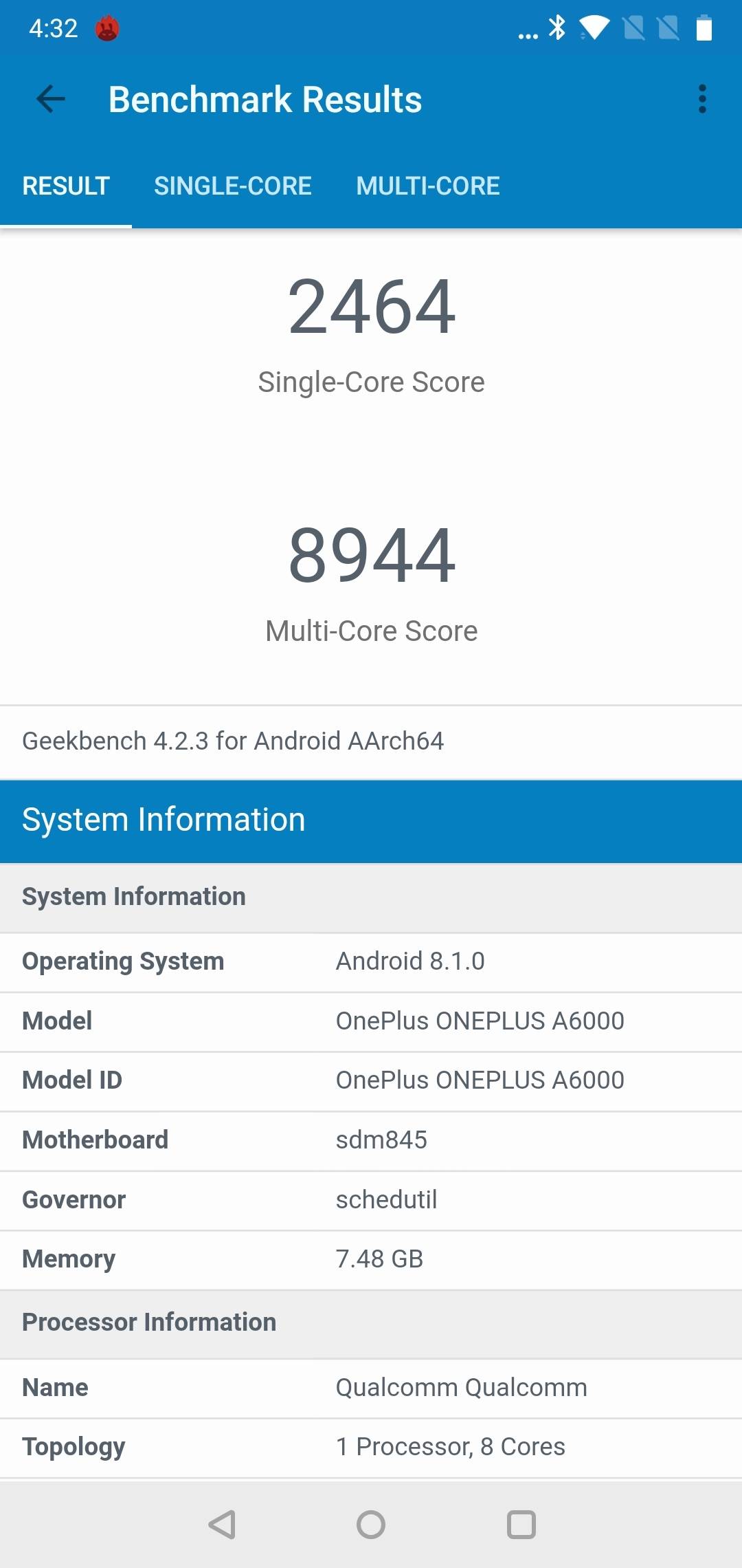 Benchmarks
