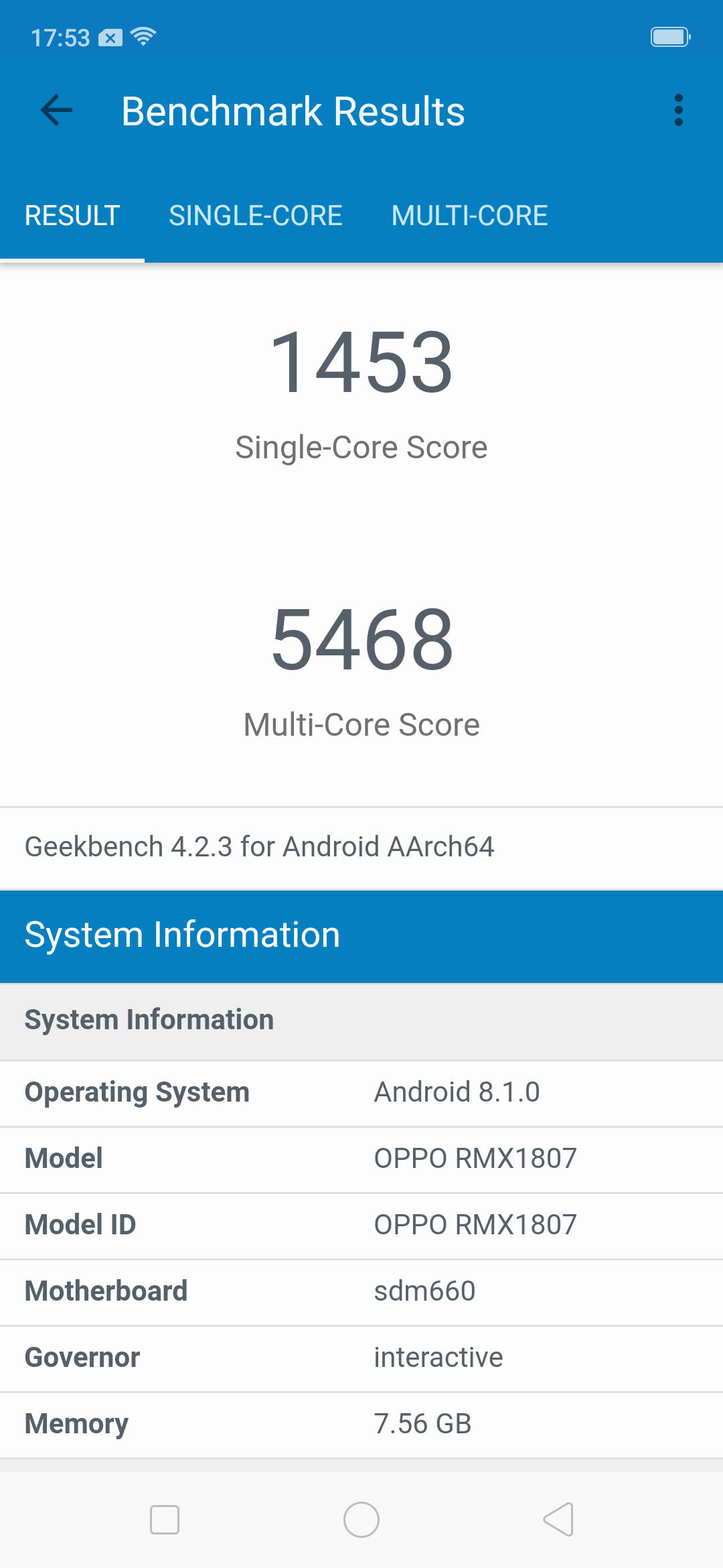 Benchmarks