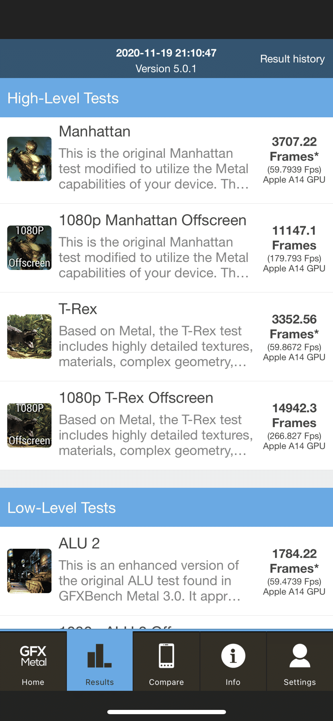 Graphics Benchmark