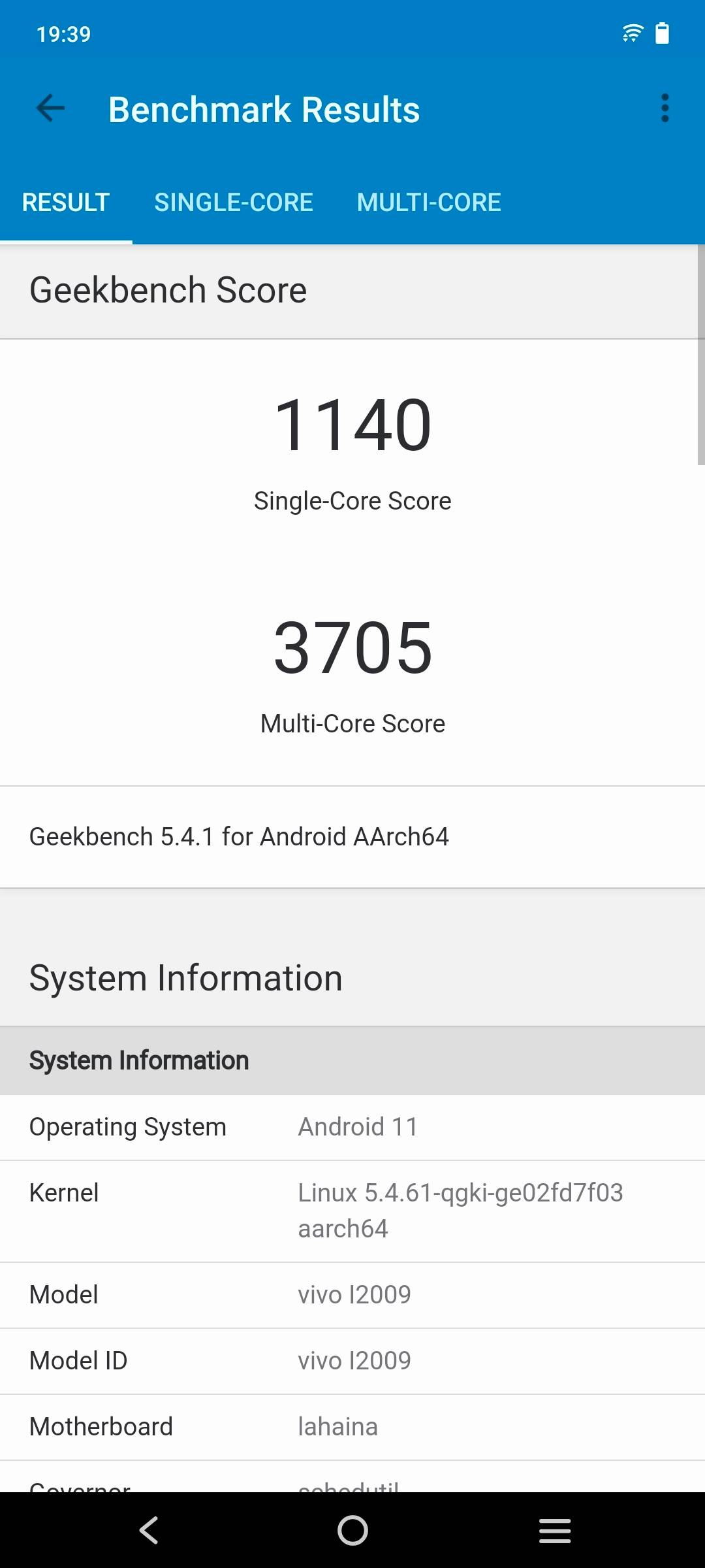 Benchmarks