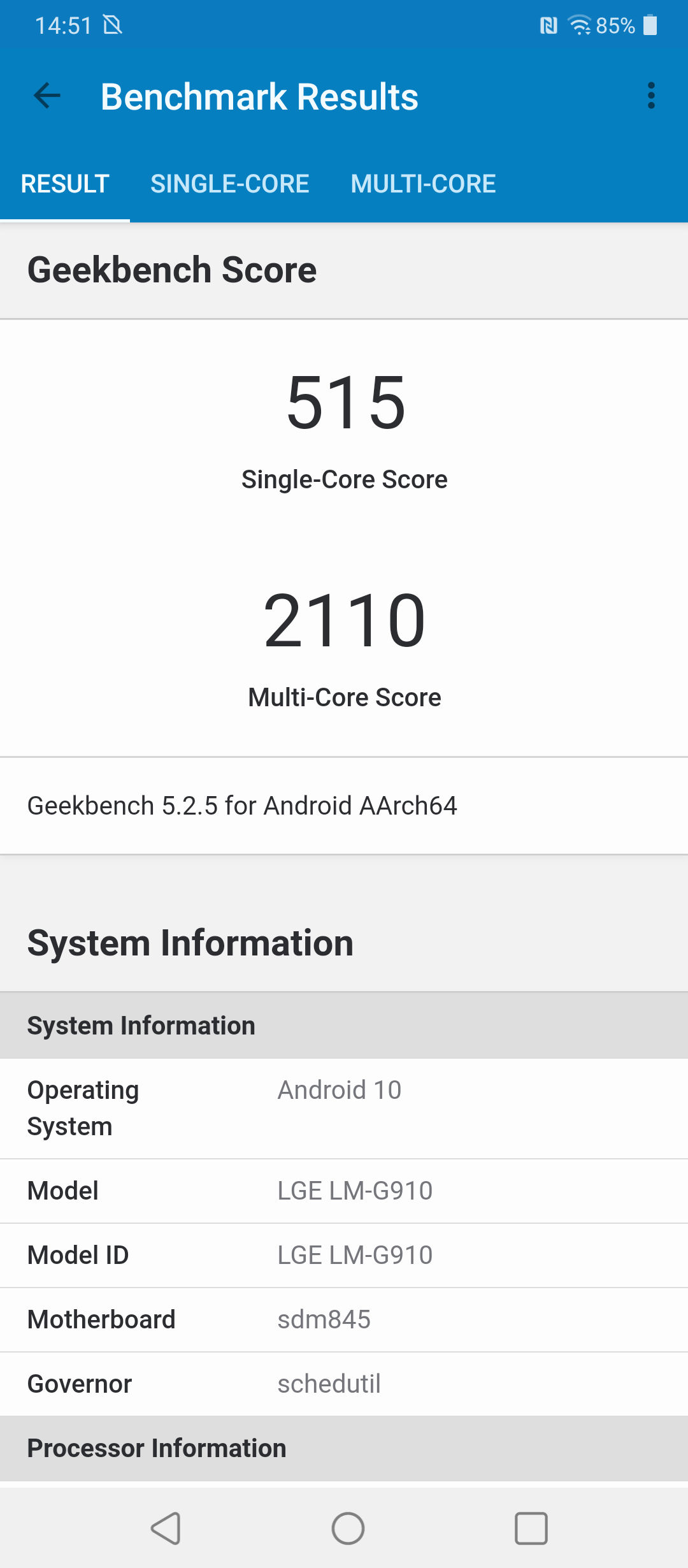 Benchmarks