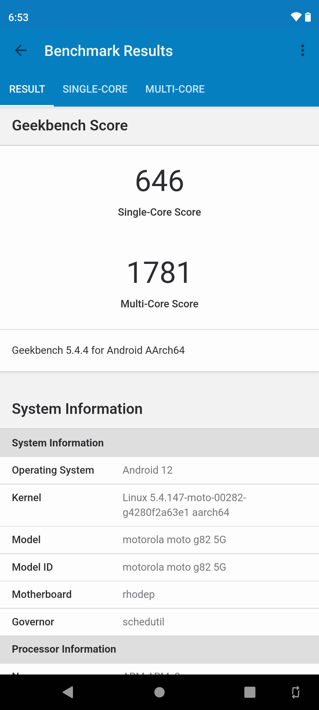 Benchmarks