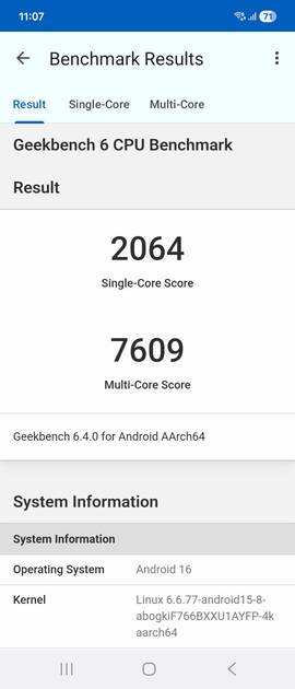 Benchmarks
