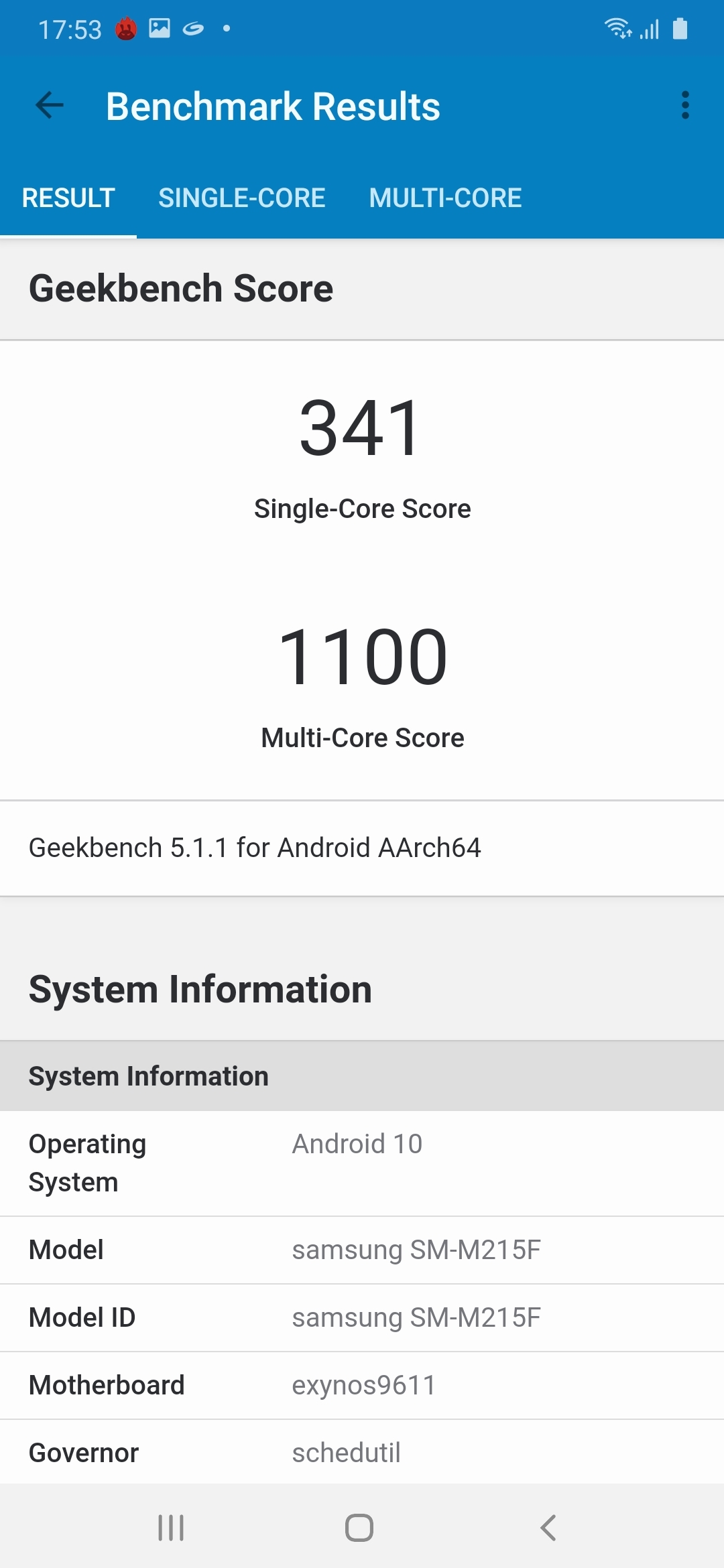Benchmarks
