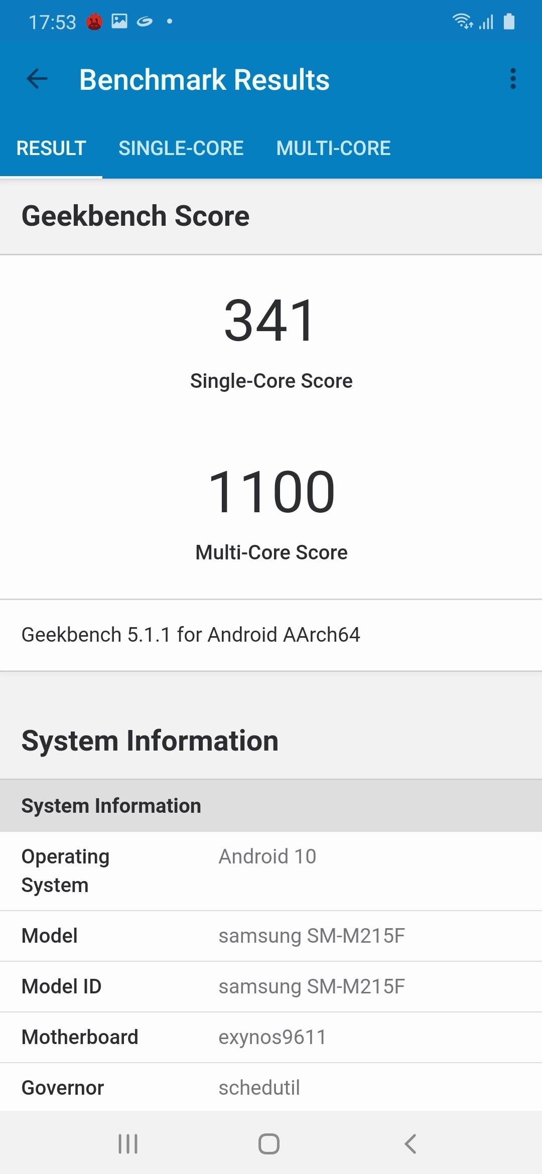 Benchmarks