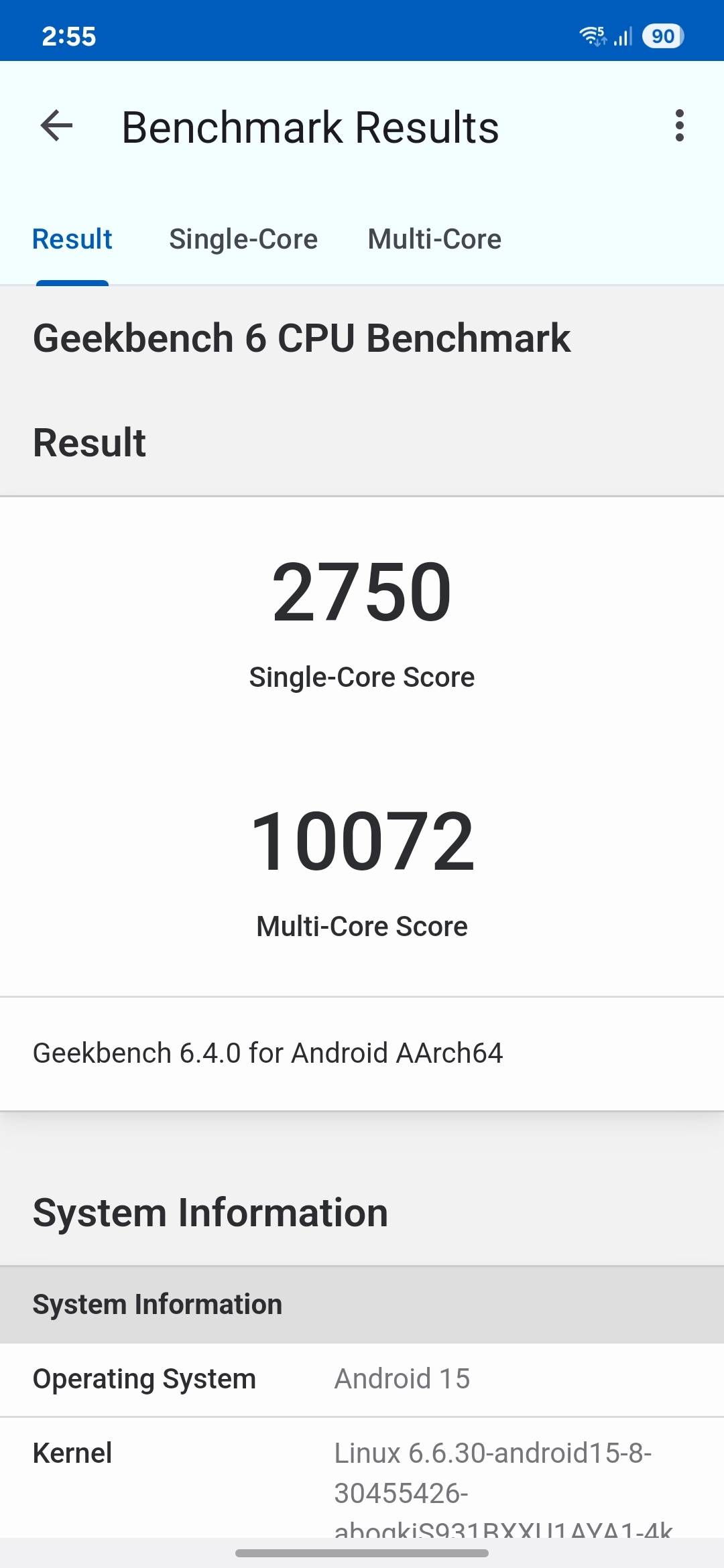 Benchmarks