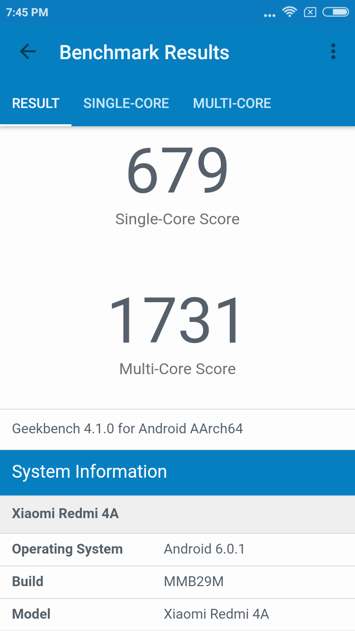 Benchmarks