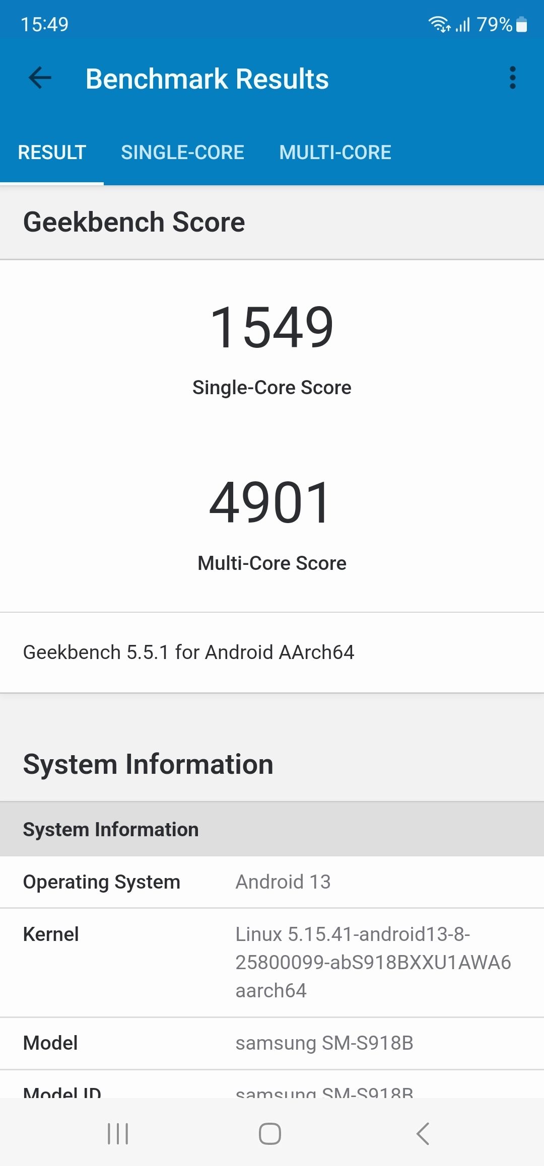 Benchmarks