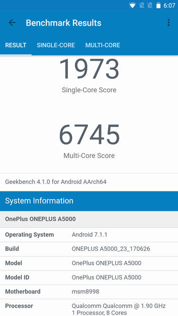 Benchmarks