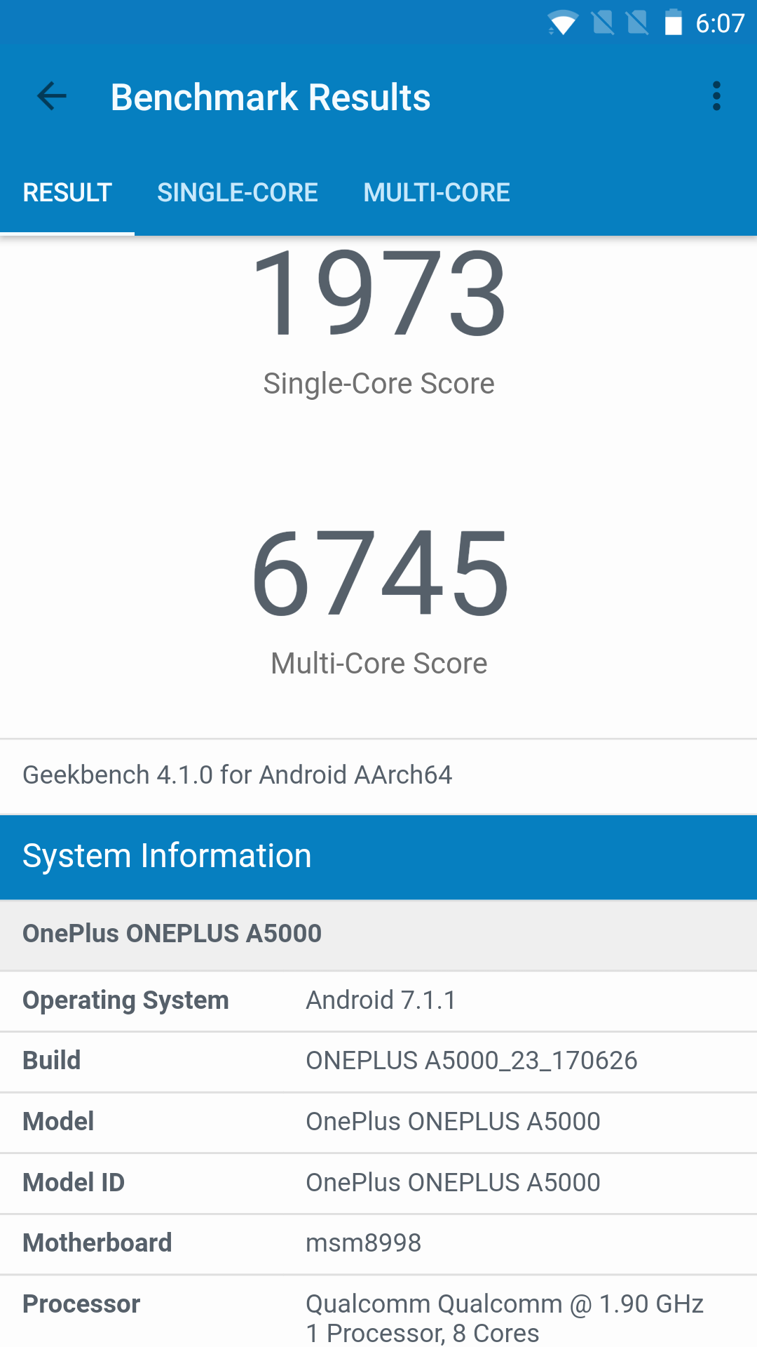 Benchmarks