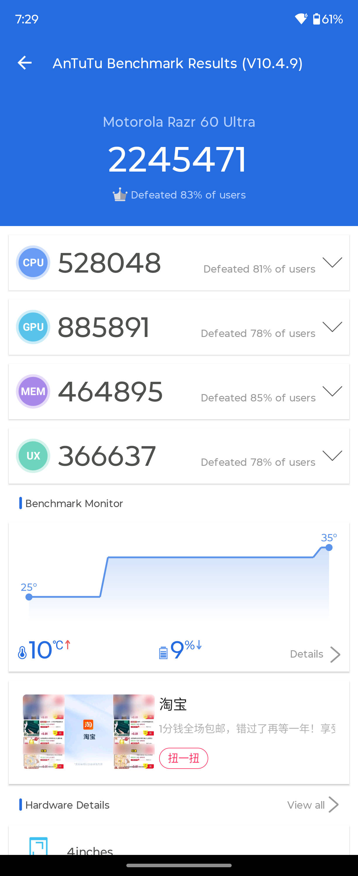Benchmarks