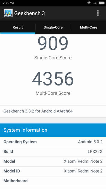 Benchmarks