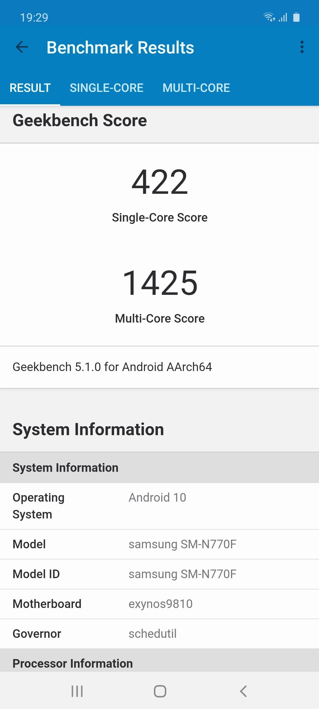 Benchmarks