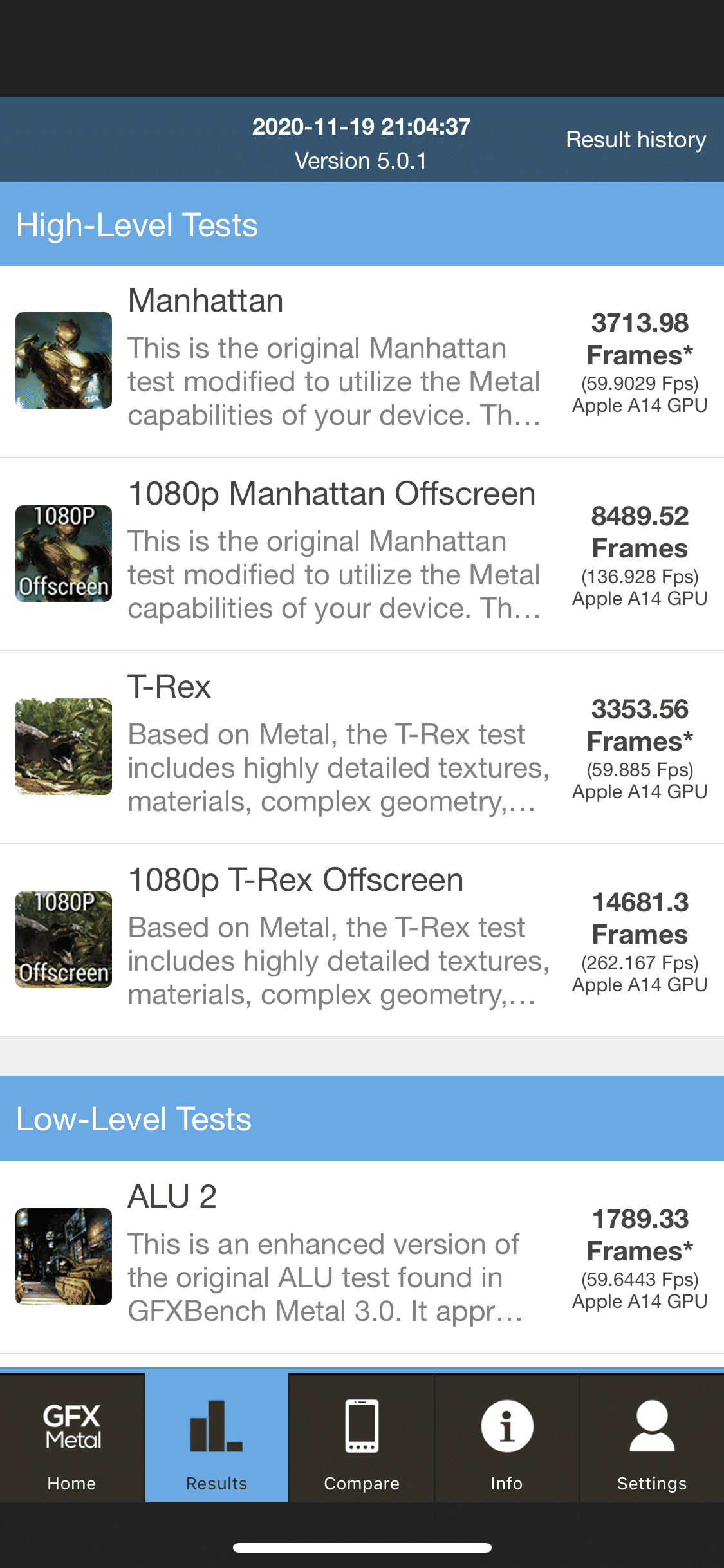 Graphics Benchmark