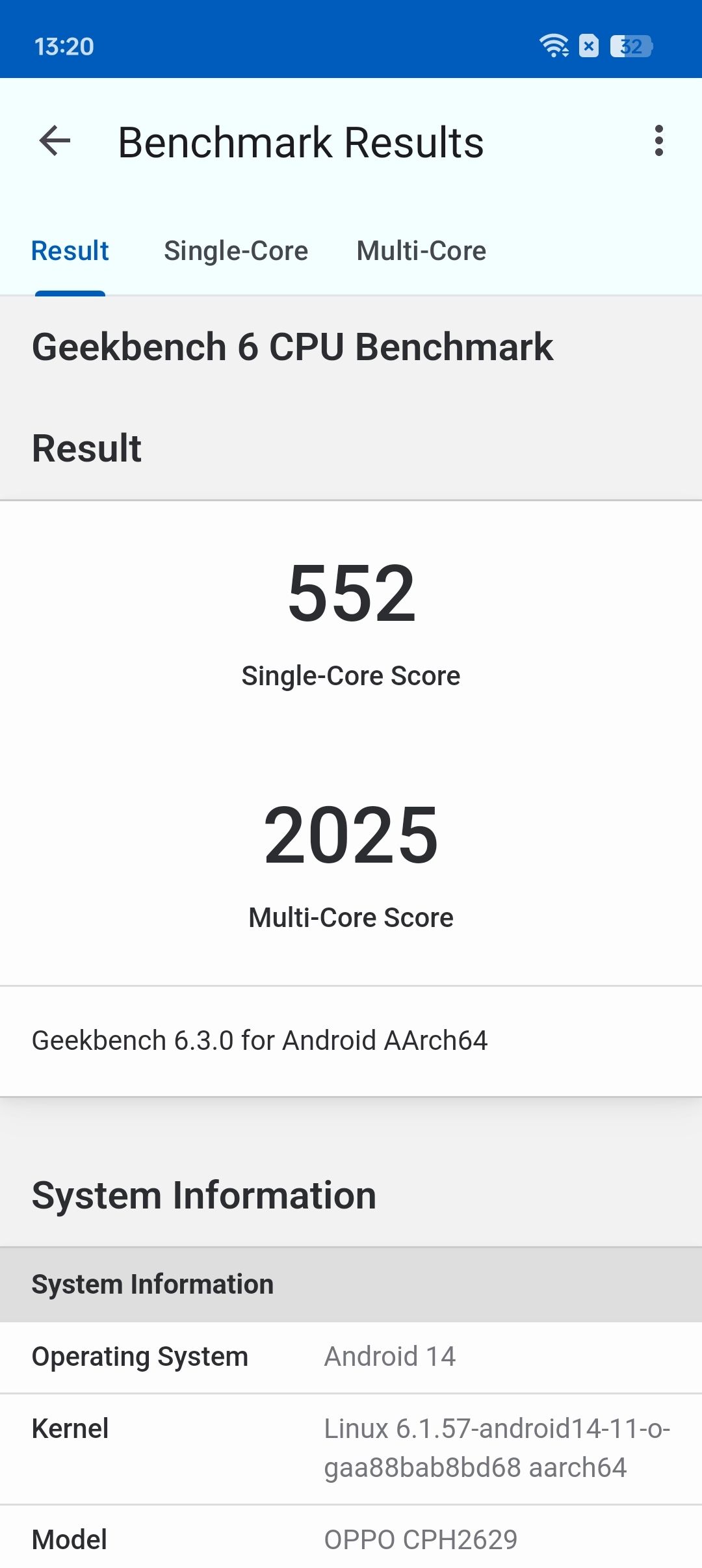 Benchmarks