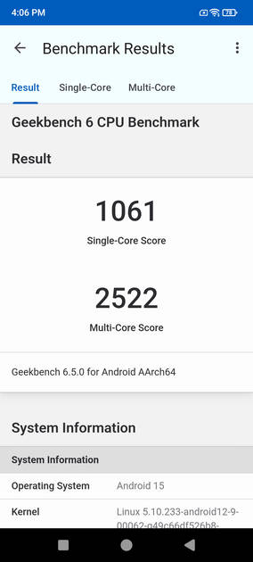 Benchmarks