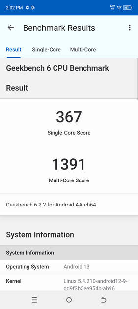 Geekbench6 Benchmark