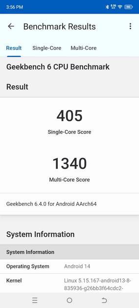 Geekbench6 Benchmark