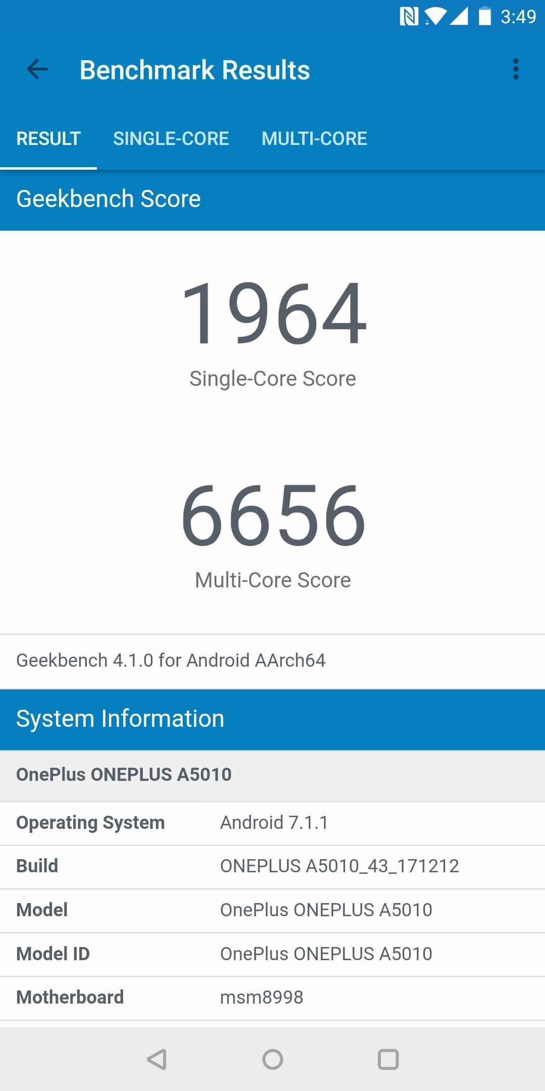 Benchmarks