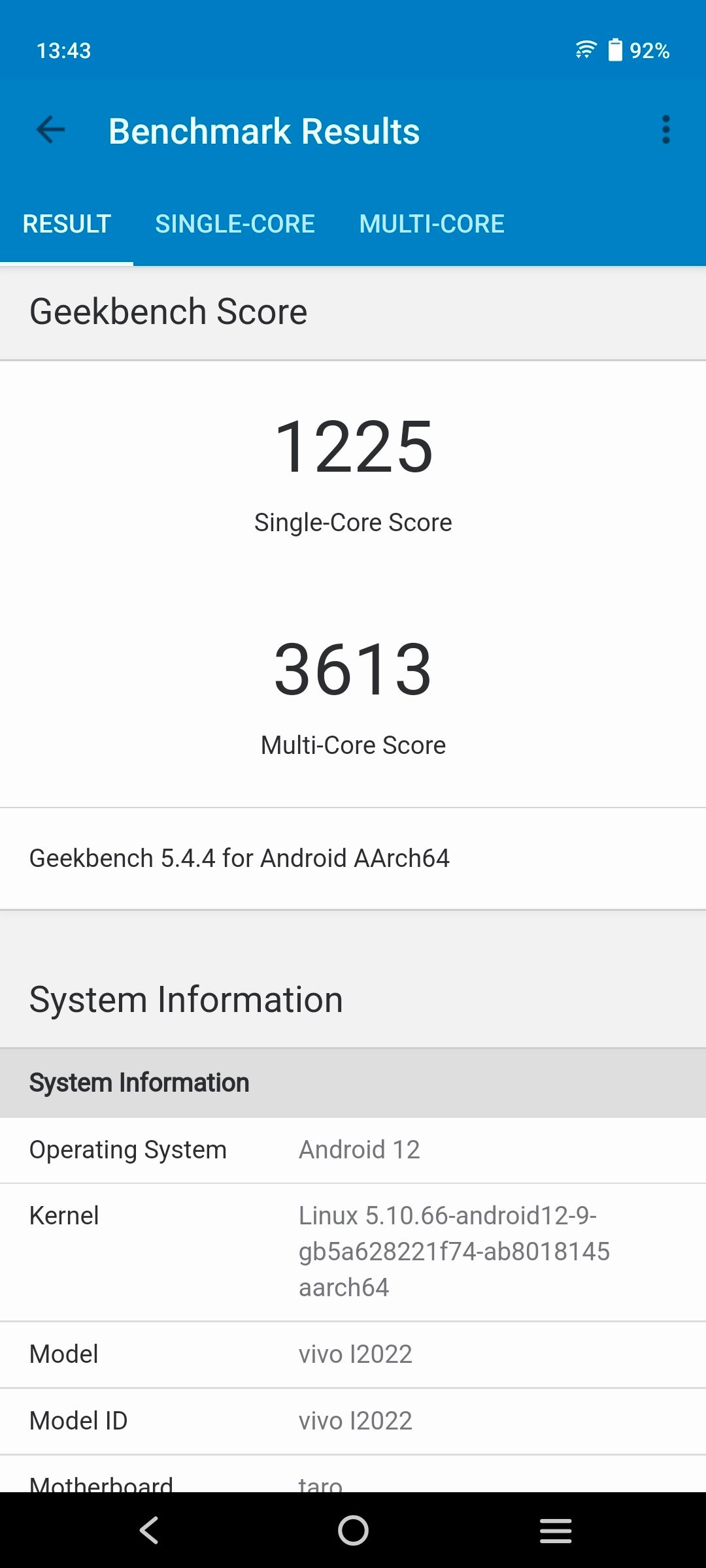 Benchmarks