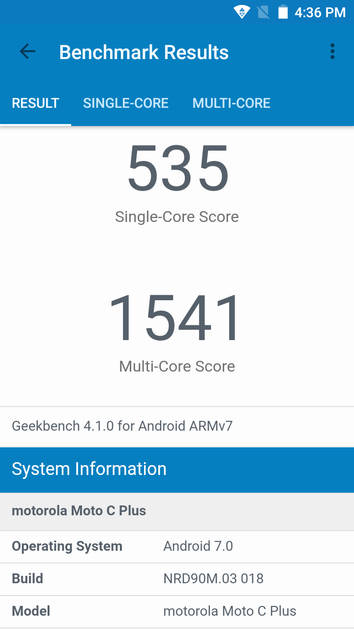 Benchmarks