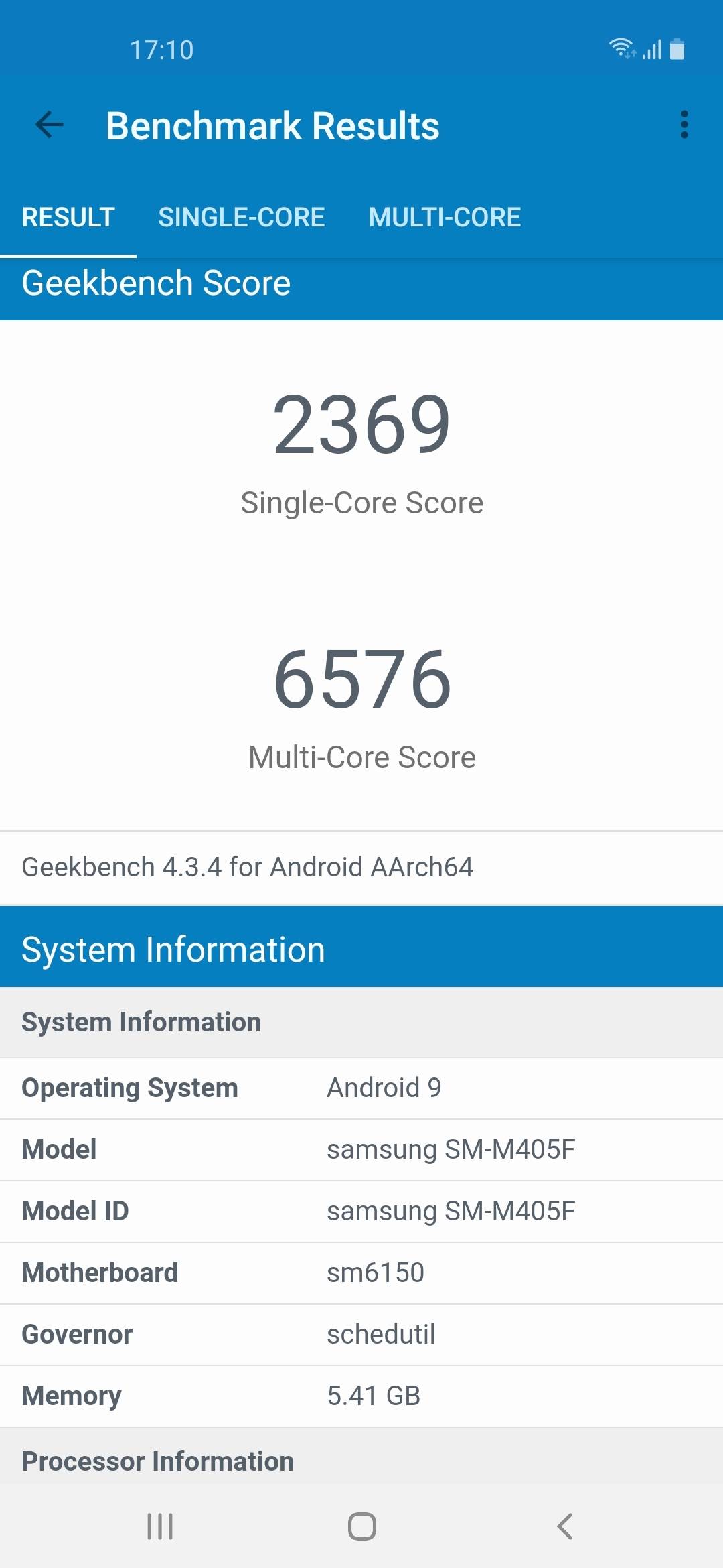Benchmarks