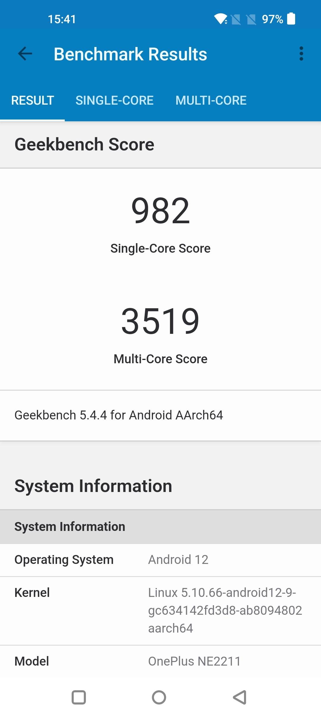 Benchmarks